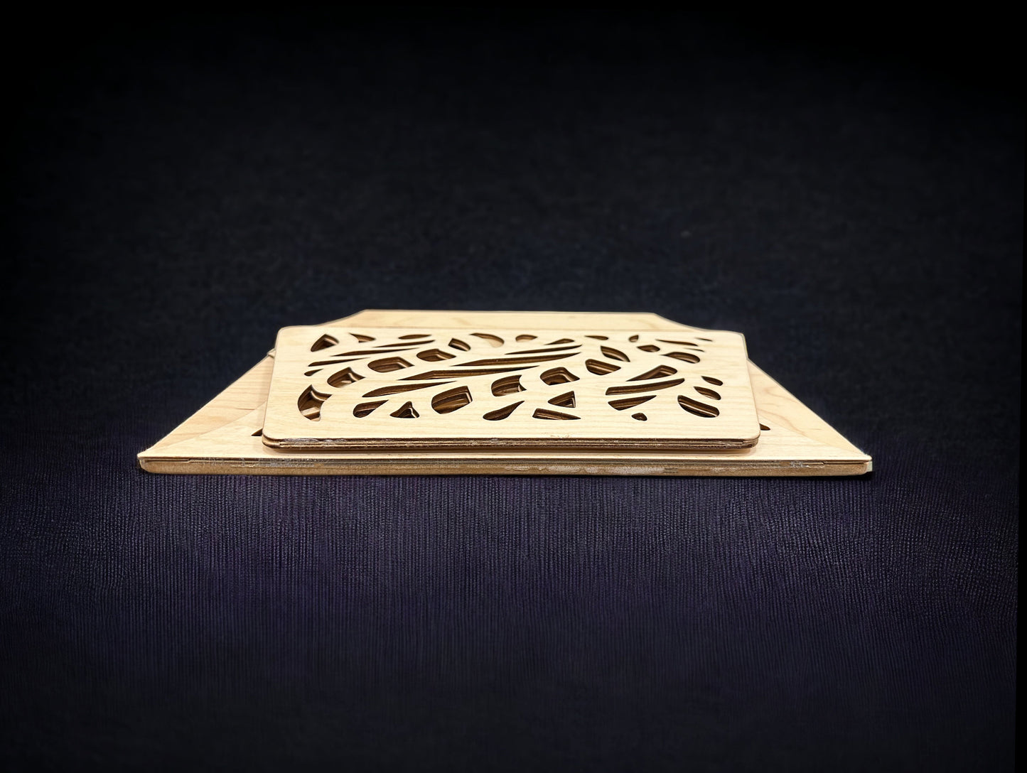 Folding Wood Laptop Stand